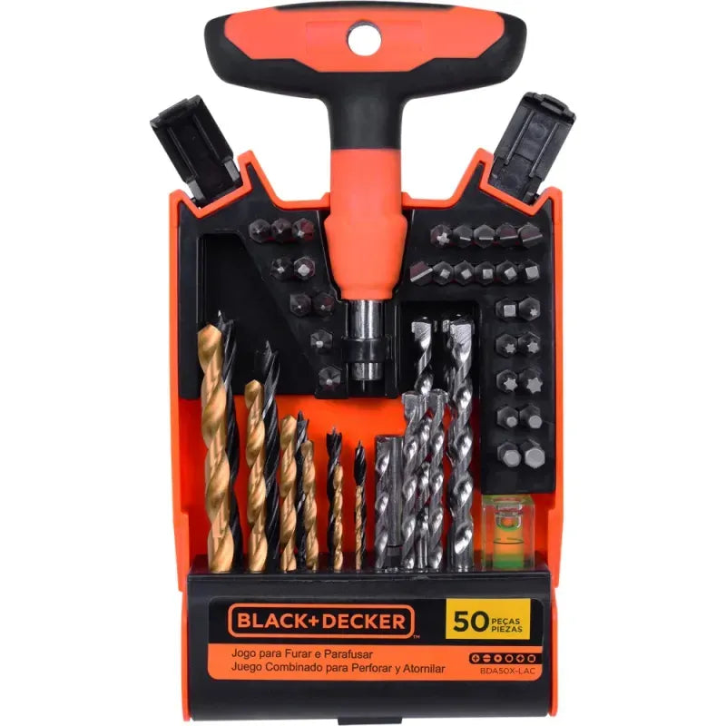 Black & Decker 50-Piece Drill and Screwdriver Kit