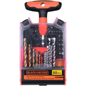 Black & Decker 50-Piece Drill and Screwdriver Kit