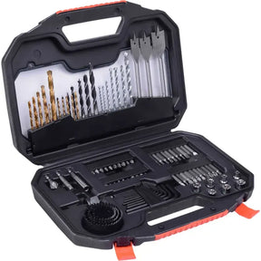 Black&Decker Drill and Screwdriver Set with 100 Pieces