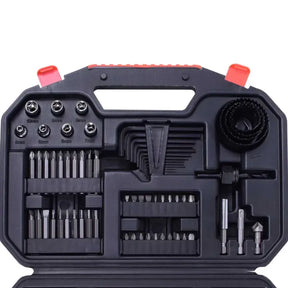 Black&Decker Drill and Screwdriver Set with 100 Pieces