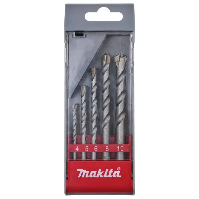 Makita Concrete Drill Bit Set 4-7 mm, 5 Pieces