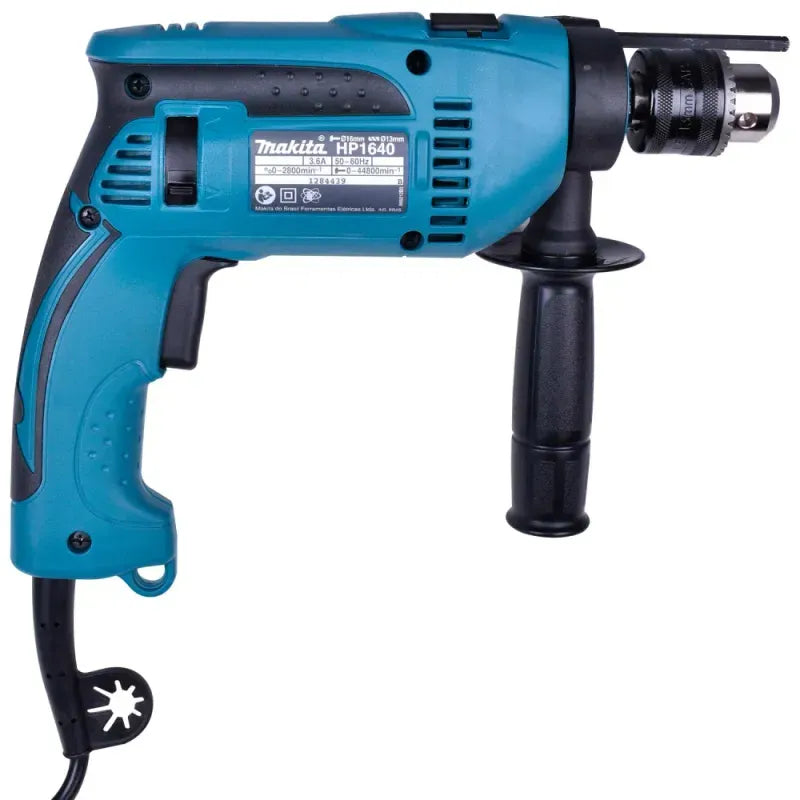 Makita 760W Impact Drill with Carrying Case and Accessories