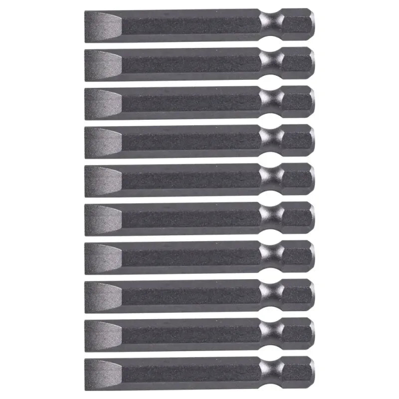 Makita Slotted Bit Set 7 mm 10 Pieces 001691-0