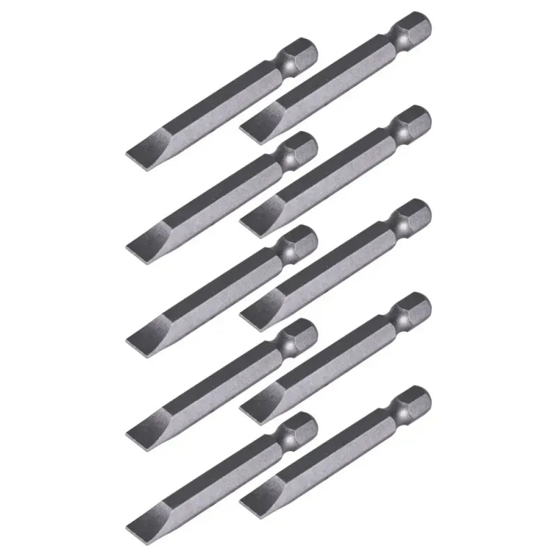 Makita Slotted Bit Set 7 mm 10 Pieces 001691-0