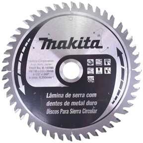 Makita Saw Blade 165 x 20mm for Corian, 48 Teeth