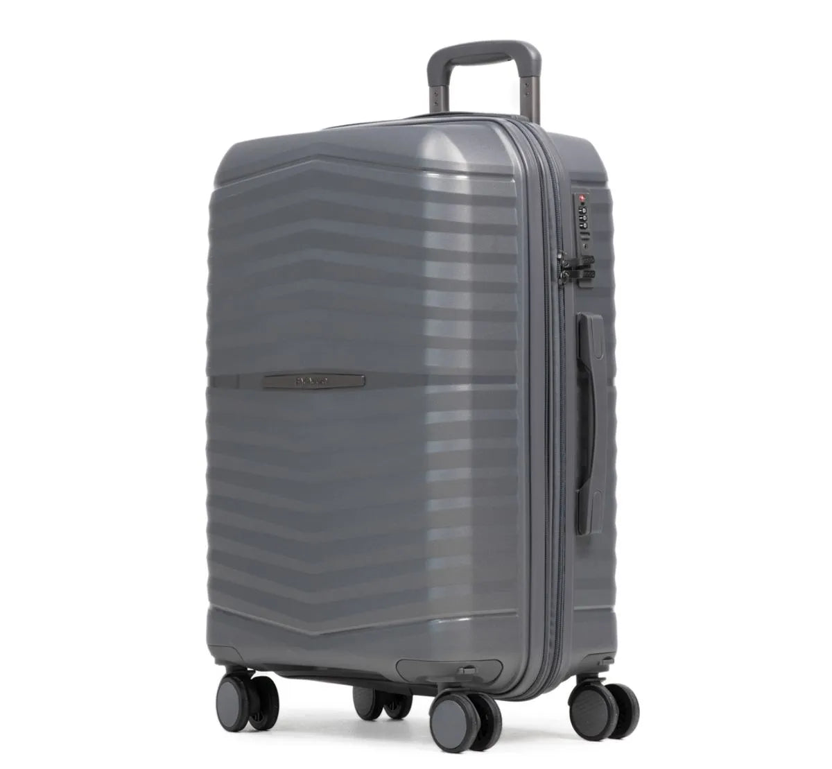 ✨ 4-Wheel Luggage Set ✈️ Sizes S, M, and L Hong Kong Grey 🌟