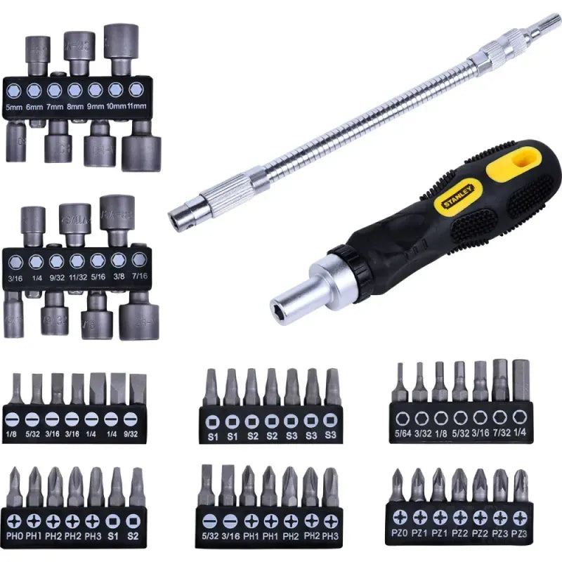 Stanley 58-Piece Bits Key Set