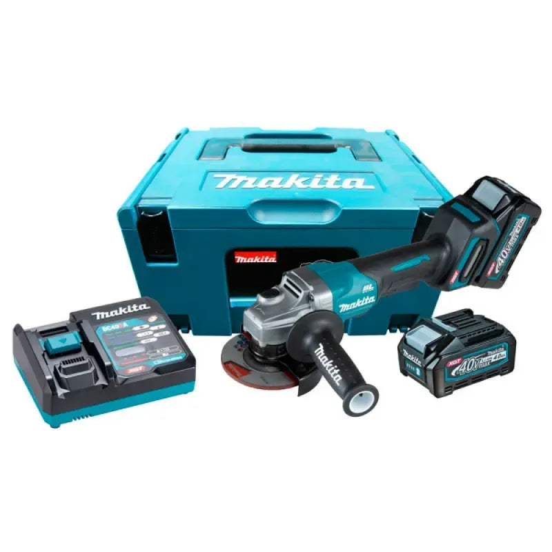 40V Angle Grinder with Battery and Case Makita