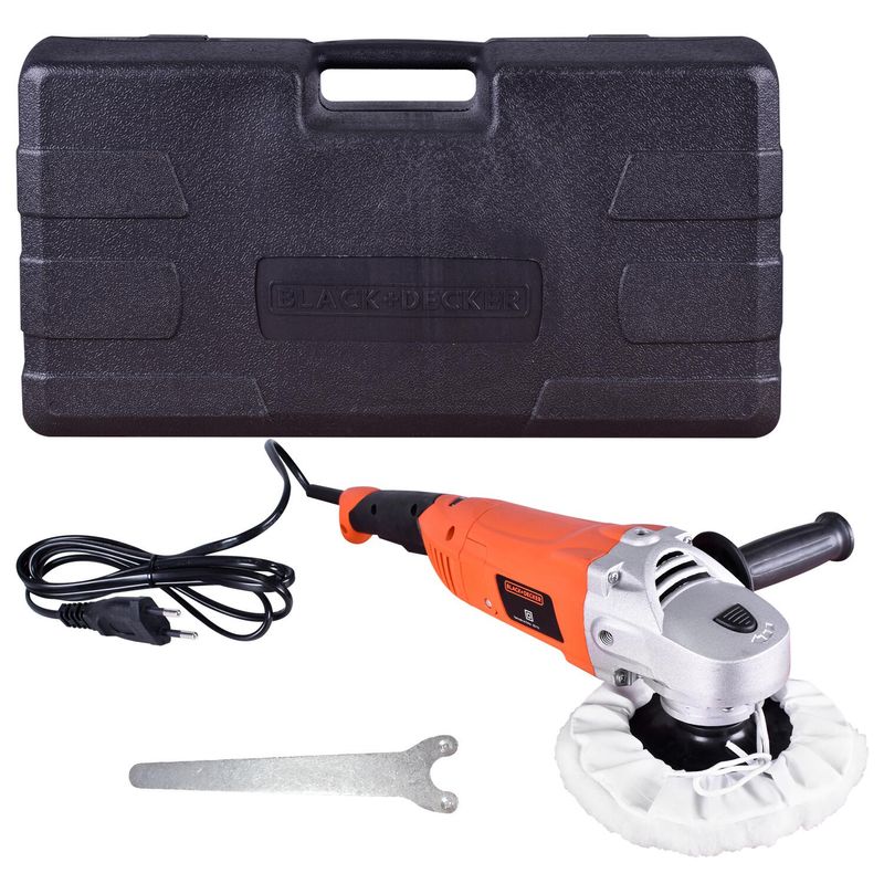 7" Angle Polisher 1300W WP1500 Black&Decker