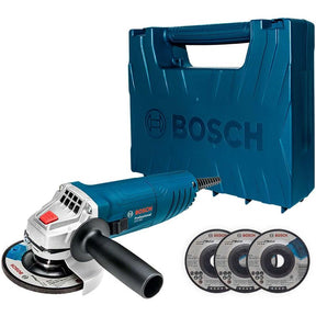 Bosch GWS 850 850W Angle Grinder with 3 Discs and Case