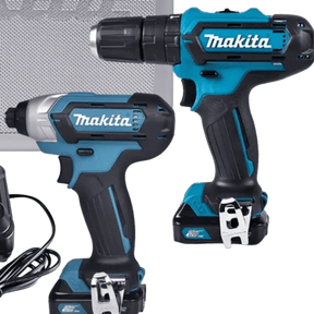 Makita 12V Cordless Drill and Impact Driver Set with Battery