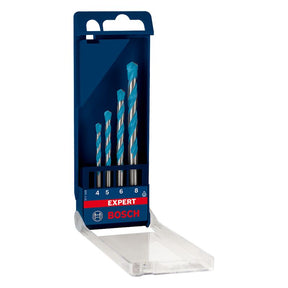 EXPERT CYL-9 Multi-Construction Drill Bit Set Ø 4-5-6-8 mm, Bosch