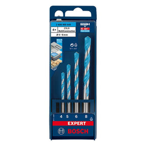 EXPERT CYL-9 Multi-Construction Drill Bit Set Ø 4-5-6-8 mm, Bosch