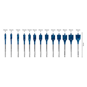 Expert SelfCut Speed Drill Set 10-32mm x 152mm Bosch