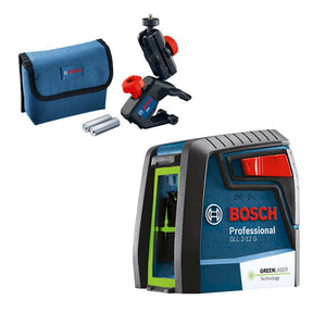 Bosch Green Laser Level GLL 2-12 G, 12m Range with Support