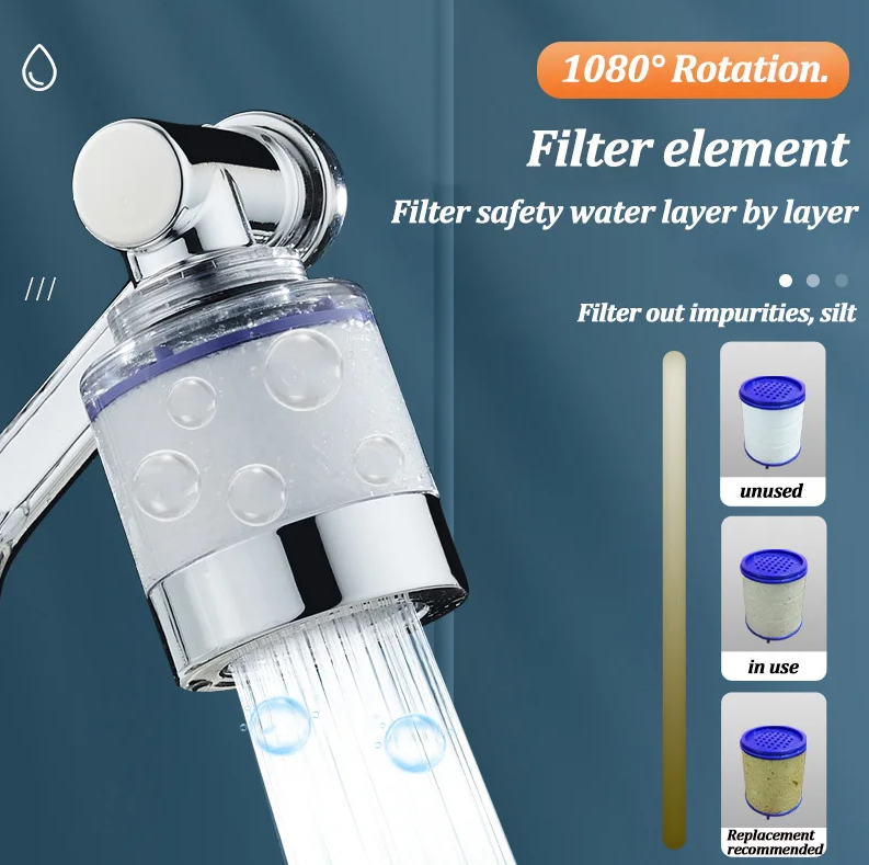 Rotating Faucet Extender with Filter: Flexibility and Purity in Your Kitchen