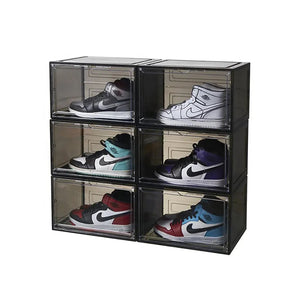 Magnetic Translucent Shoe Organizer: Order and Style for Your Space