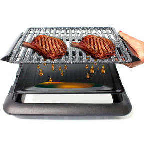 Smokeless Electric Grill 1250W, Healthy Cooking with Advanced Technology