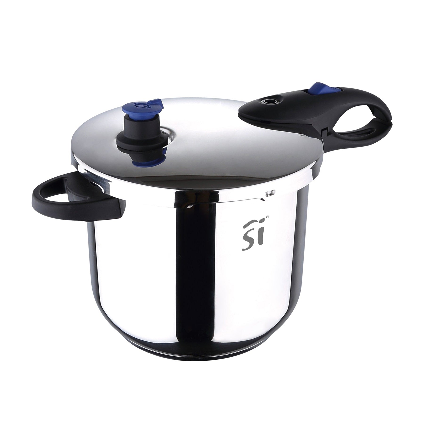 24cm 9L Stainless Steel Pressure Cooker, Induction Compatible