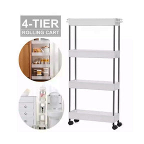 4-Tier Organizer Shelf: Maximize Space with Elegance and Functionality