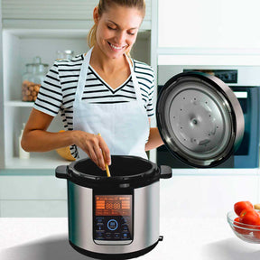 Gridinlux Electric Programmable Cooking Robot Pot with 14 Programs