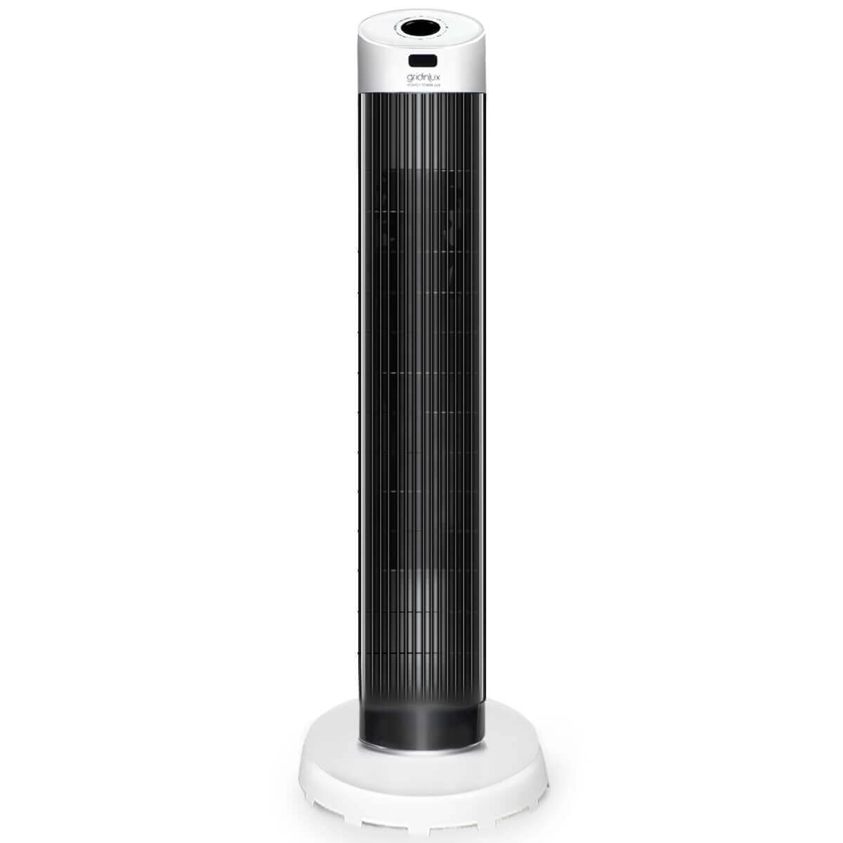 Tower Fan with Air Conditioning, Cool Wind, Oscillating - Gridinlux Tower Lux