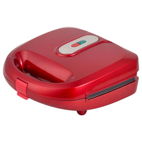 Swiss Home Sandwichera 3 en 1 750W con 3 Placas Desmontables (Gofres, Grill, Tostadas) Libre de BPA. Inox