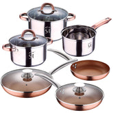 San Ignacio Onil Cookware Set and Optimum Cooper Frying Pan Set.