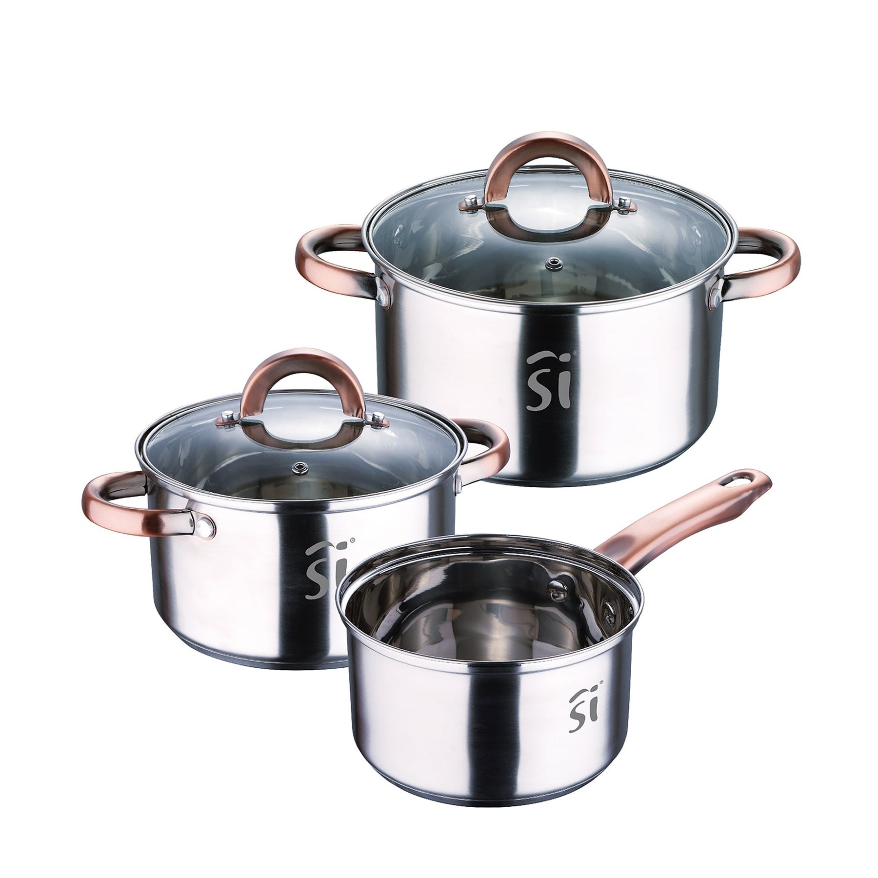 San Ignacio Onil Cookware Set and Optimum Cooper Frying Pan Set.