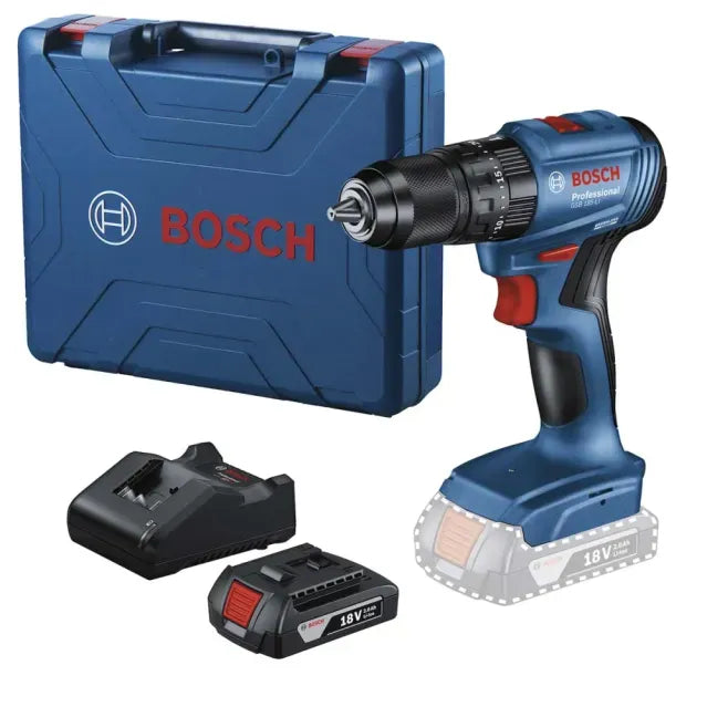 18V Impact Drill and Screwdriver GSB 185 LI-1B Wireless 1 Battery Bosch