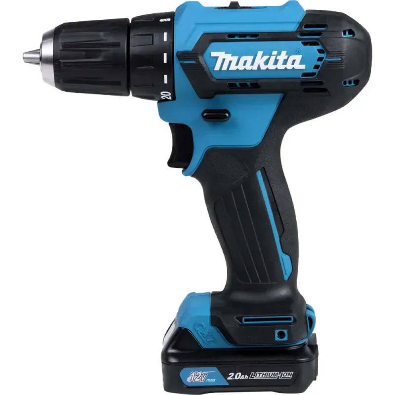 Makita 12V Cordless Drill and Impact Driver Set with Biv Battery