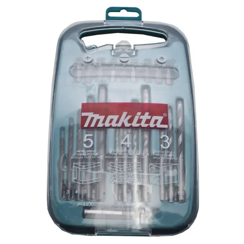 Makita Drill and Bit Set for Metal and Wood, 22 Pieces