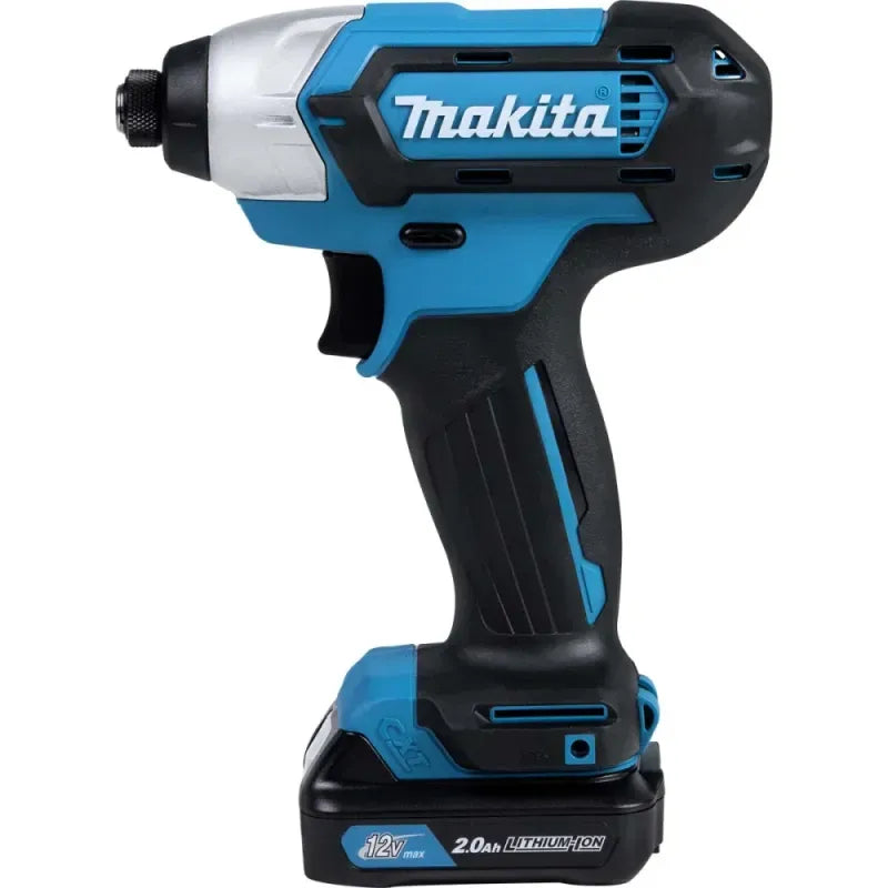 Makita 12V Cordless Drill and Impact Driver Set with Biv Battery