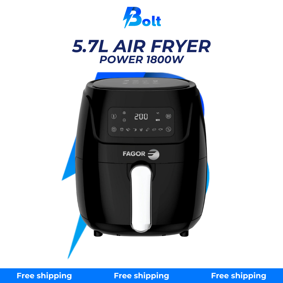 5.7L Air Fryer, 1800W Power