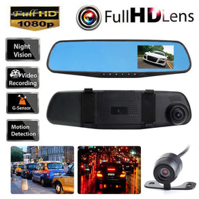 HD Rearview Camera with Dual Panoramic View